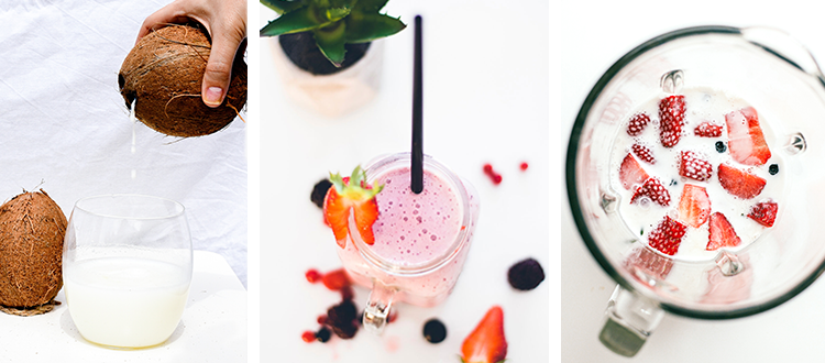 Probeer een kokosmelk smoothie: Heerlijk romig en gezond! Kokosmelk smoothie